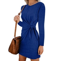 Stunning Long sleeve dress casual autumn robe