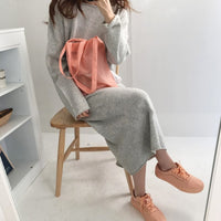 Warm Sweater Women Autumn Dress Winter Long Sweater 2019