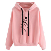 Women's Sweatshirt and Hoody Ladies Oversize K Pop