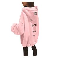 2019 Fashion Korean pop Women's Sweatshirt Hooded Loose Plus Size