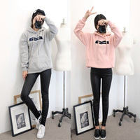 New Style Womens Female Pop Sweatshirt Tracksuit Long Sleeve Hoodie