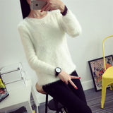 2016 Women Candy Colors Sweaters Fashion Autumn Winter Warm