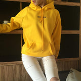 New Yellow Pullovers Woman Sweater With Long Sleeves