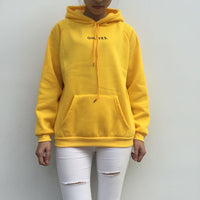 New Yellow Pullovers Woman Sweater With Long Sleeves