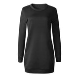 Casual Womens Long Hoodies & Sweatshirts Dress