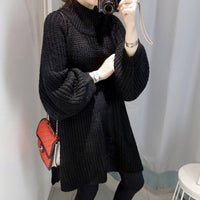 New Autumn Winter Thick Long Sweater For Women