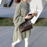 New Autumn Winter Thick Long Sweater For Women