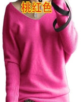 Spring Autumn cashmere sweaters For women loose 100%