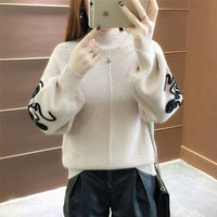 New Fashion 2019 Women Autumn Winter Sweater Pullovers