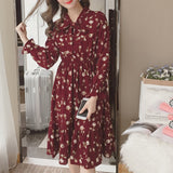 Elegant Summer Korean Women Long Dress 2019